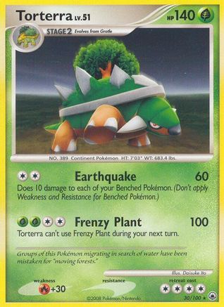 Torterra (30/100) [Diamond & Pearl: Majestic Dawn] - Trinity Hobby