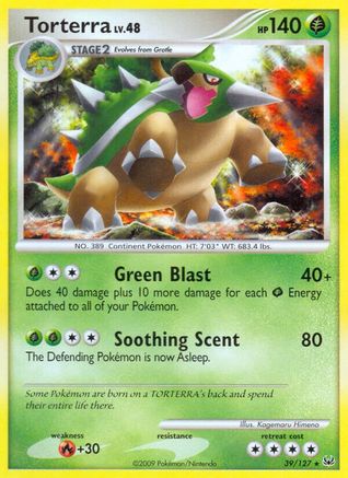 Torterra (39/127) [Platinum: Base Set] - Trinity Hobby