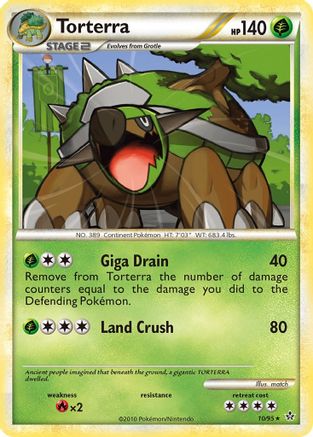 Torterra (10/95) [HeartGold & SoulSilver: Unleashed] - Trinity Hobby