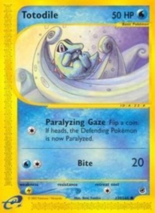 Totodile (135/165) [Expedition: Base Set] - Trinity Hobby