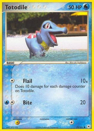 Totodile (79/101) [EX: Hidden Legends] - Trinity Hobby