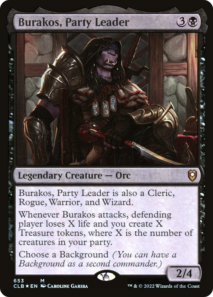 Burakos, Party Leader [Commander Legends: Battle for Baldur's Gate] - Trinity Hobby
