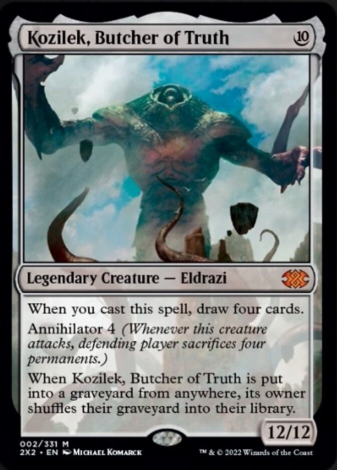 Kozilek, Butcher of Truth [Double Masters 2022] - Trinity Hobby