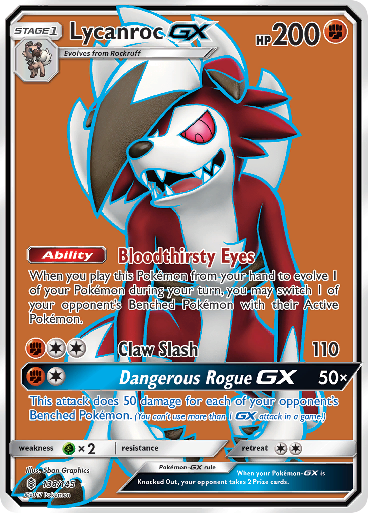 Lycanroc GX (138/145) [Sun & Moon: Guardians Rising] - Trinity Hobby