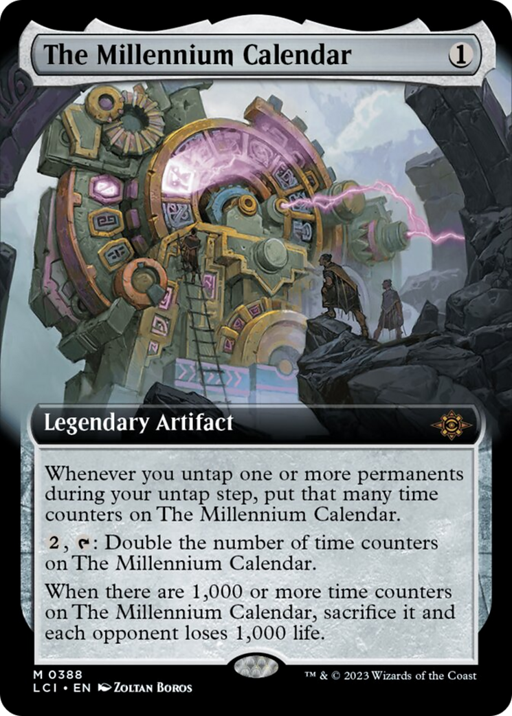 The Millennium Calendar (Extended Art) [The Lost Caverns of Ixalan] - Trinity Hobby