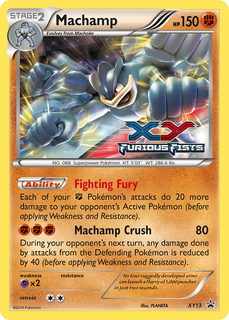 Machamp (XY13) [XY: Black Star Promos] - Trinity Hobby