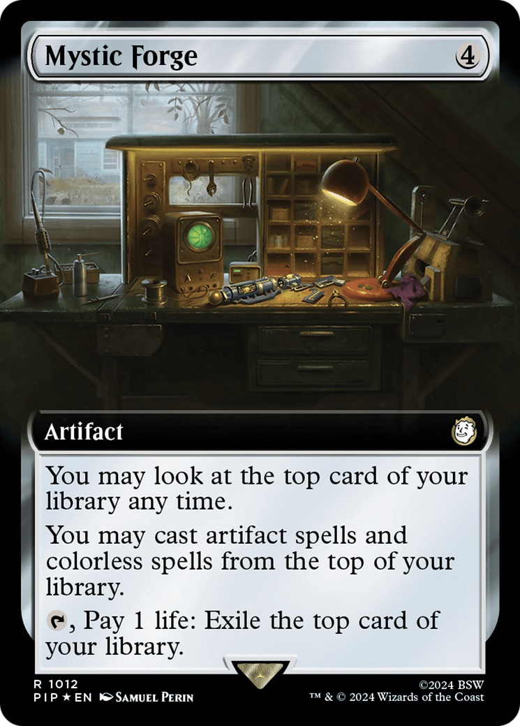 Mystic Forge (Extended Art) (Surge Foil) [Fallout] - Trinity Hobby