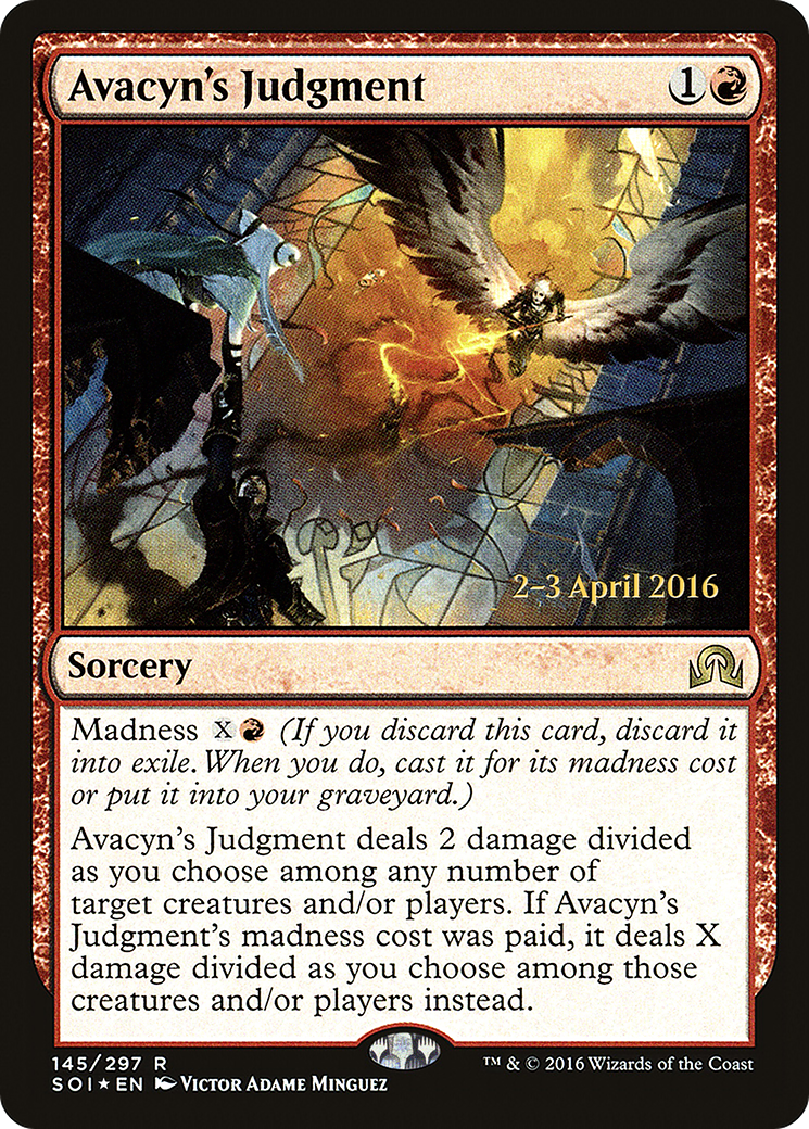 Avacyn's Judgment [Shadows over Innistrad Prerelease Promos] - Trinity Hobby