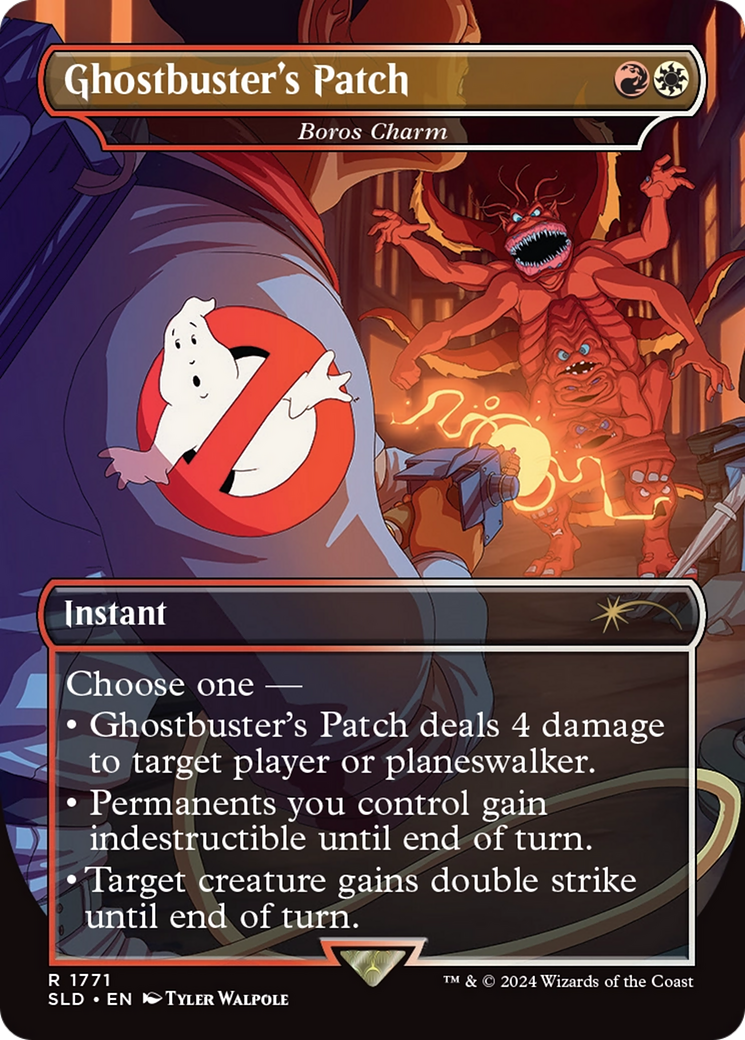 Ghostbuster's Patch - Boros Charm [Secret Lair Drop Series] - Trinity Hobby
