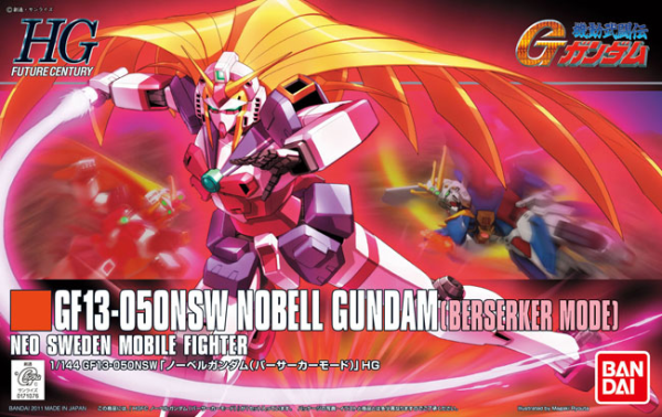 HGFC Nobell Gundam Berserker Mode