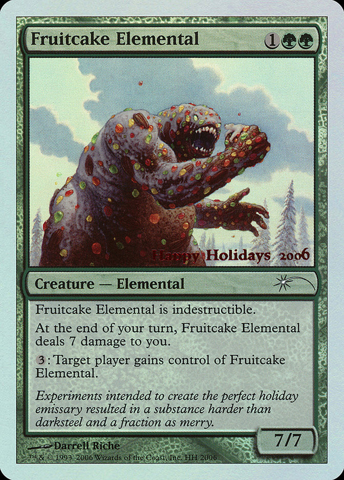 Fruitcake Elemental [Happy Holidays] - Trinity Hobby