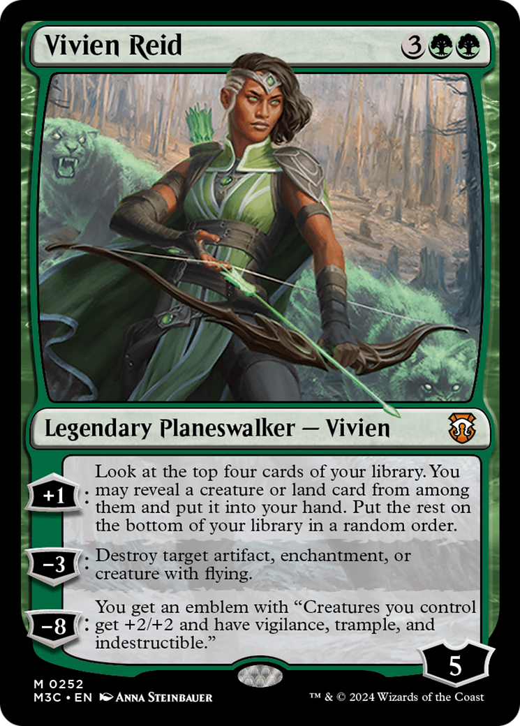 Vivien Reid  [Foil]  (M3C-252) - [Modern Horizons 3 Commander] - Trinity Hobby