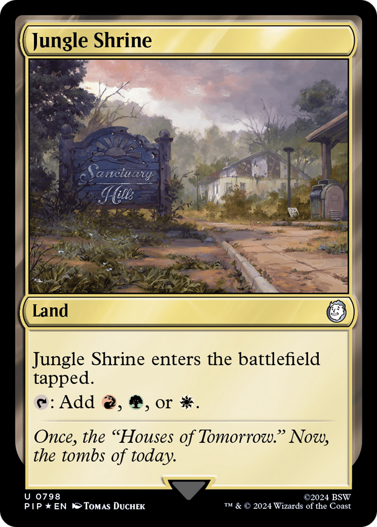 Jungle Shrine (Surge Foil) [Fallout] - Trinity Hobby