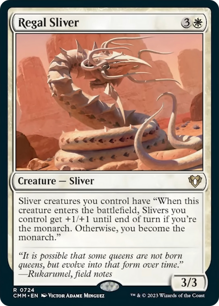 Regal Sliver [Commander Masters] - Trinity Hobby