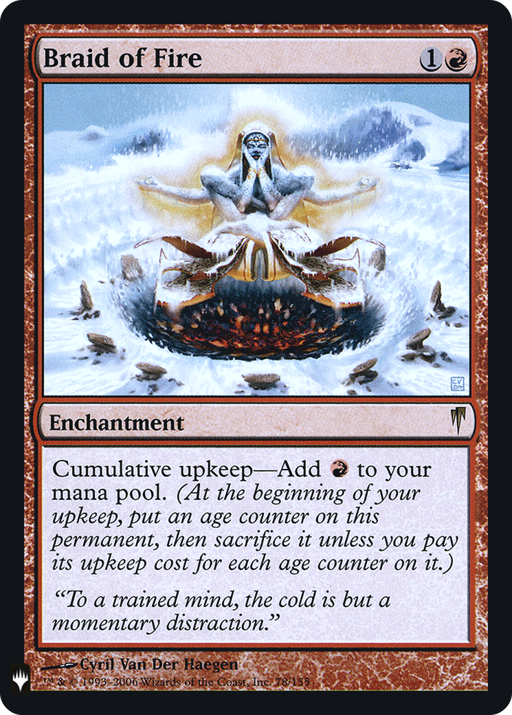 Braid of Fire [Mystery Booster] - Trinity Hobby