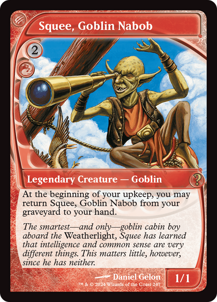 Squee, Goblin Nabob (Future Sight) [Mystery Booster 2] - Trinity Hobby