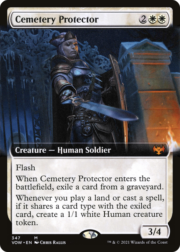 Cemetery Protector (Extended Art) [Innistrad: Crimson Vow] - Trinity Hobby