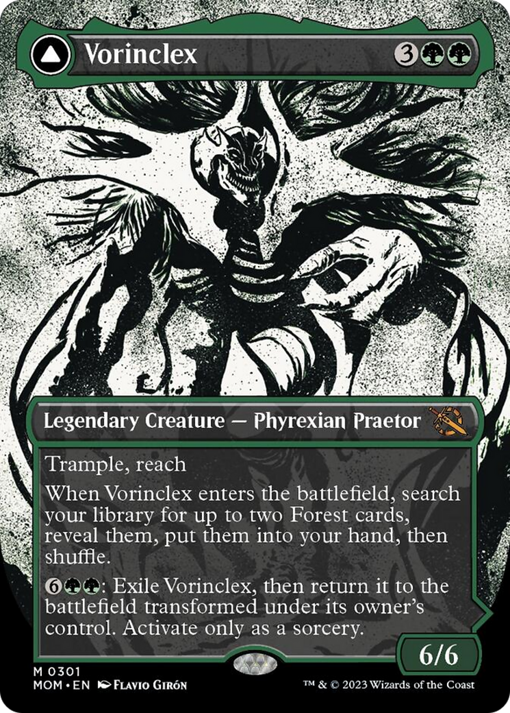 Vorinclex // The Grand Evolution (Showcase Planar Booster Fun) [March of the Machine] - Trinity Hobby