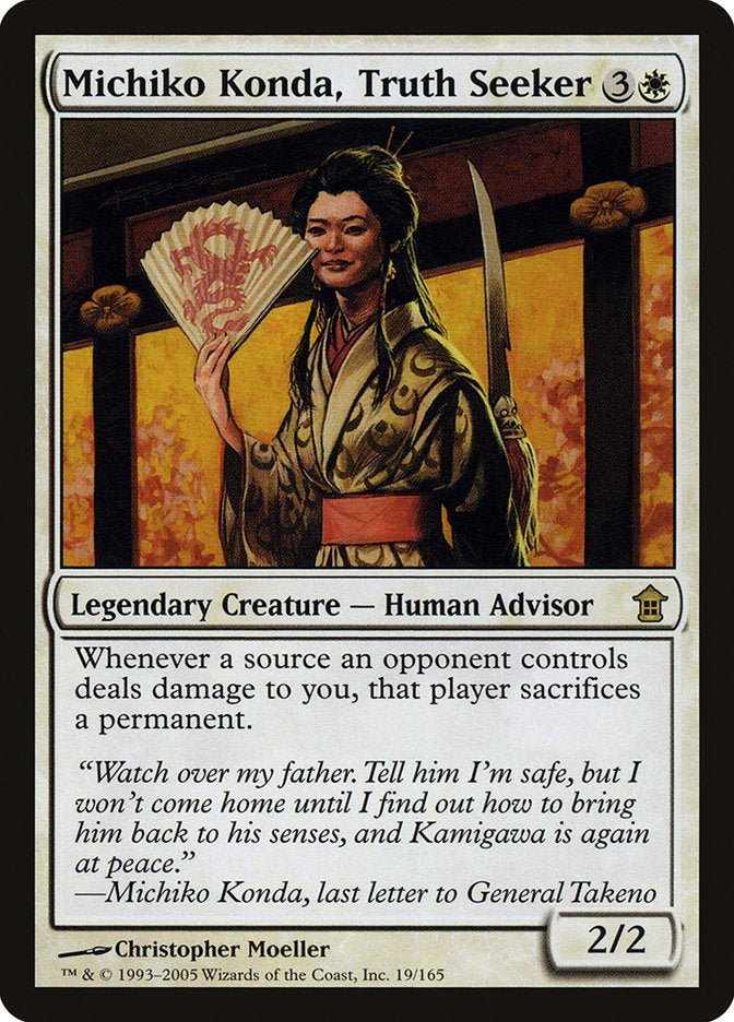 Michiko Konda, Truth Seeker [Saviors of Kamigawa] - Trinity Hobby