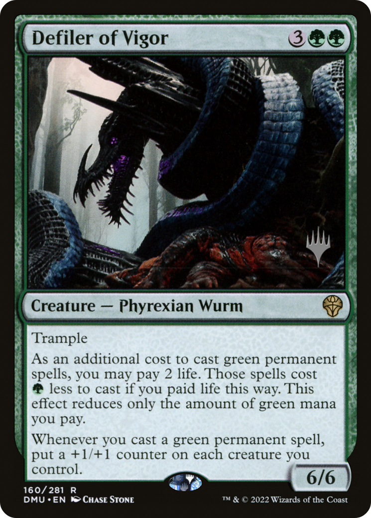 Defiler of Vigor (Promo Pack) [Dominaria United Promos] - Trinity Hobby