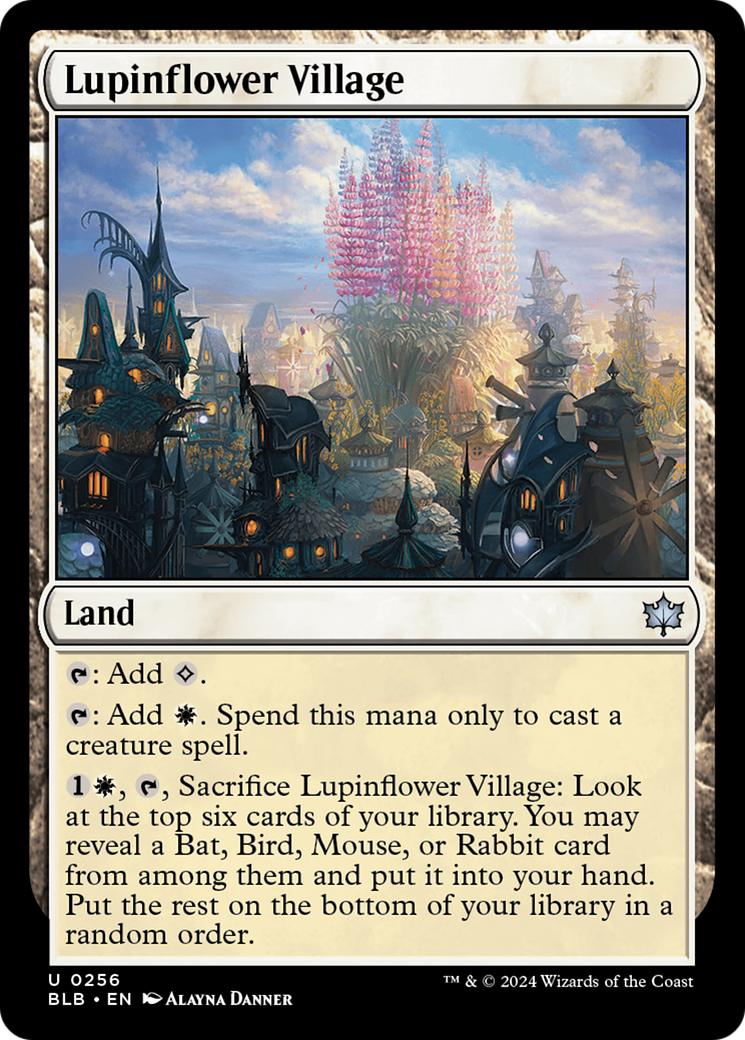 Lupinflower Village [Bloomburrow] - Trinity Hobby