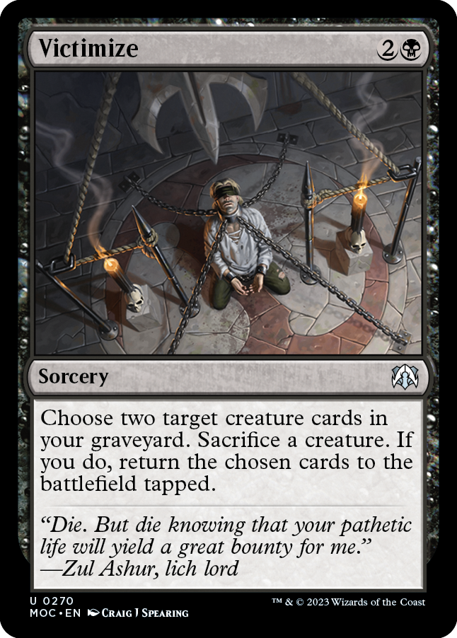 Victimize [March of the Machine Commander] - Trinity Hobby