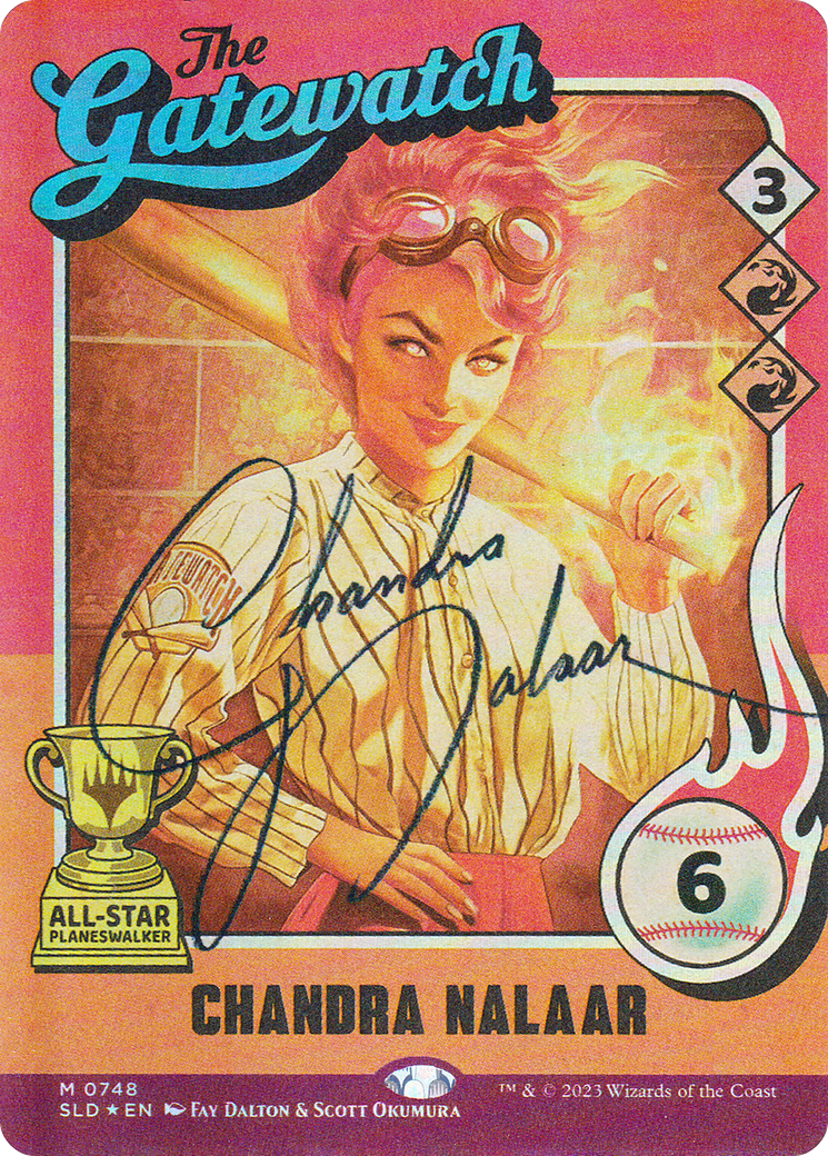 Chandra Nalaar (748) (Autographed) [Secret Lair Drop Series] - Trinity Hobby