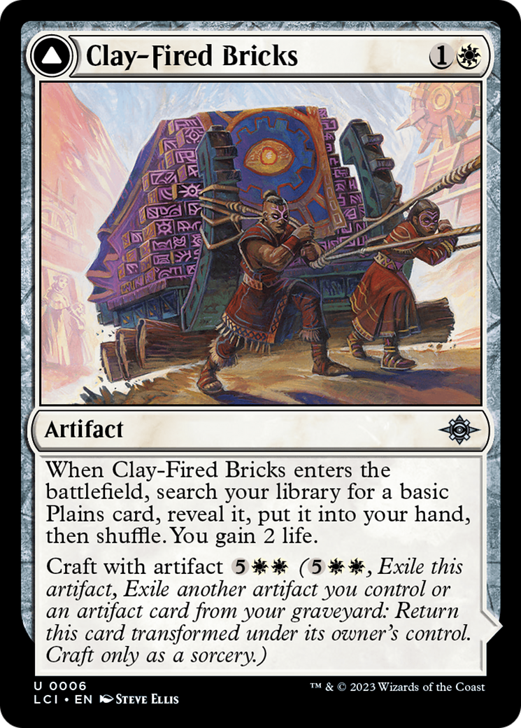 Clay-Fired Bricks // Cosmium Kiln [The Lost Caverns of Ixalan] - Trinity Hobby