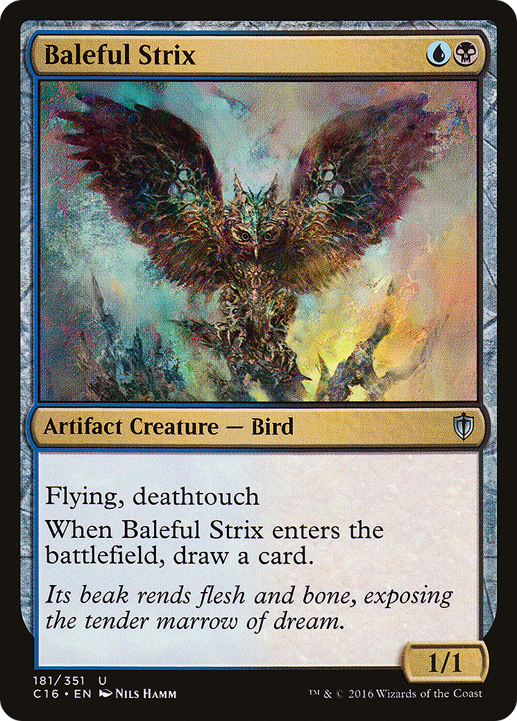 Baleful Strix [Commander 2016] - Trinity Hobby