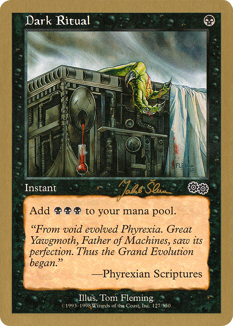 Dark Ritual (Jakub Slemr) [World Championship Decks 1999] - Trinity Hobby
