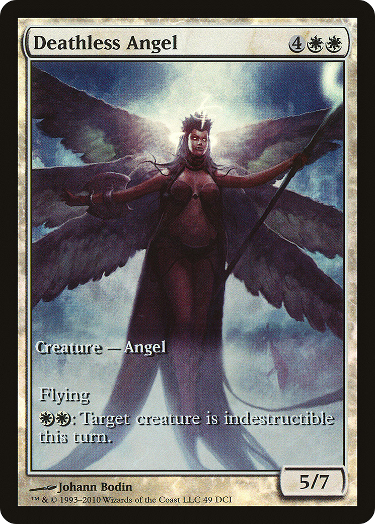 Deathless Angel (Game Day) (Extended Art) [Rise of the Eldrazi Promos] - Trinity Hobby