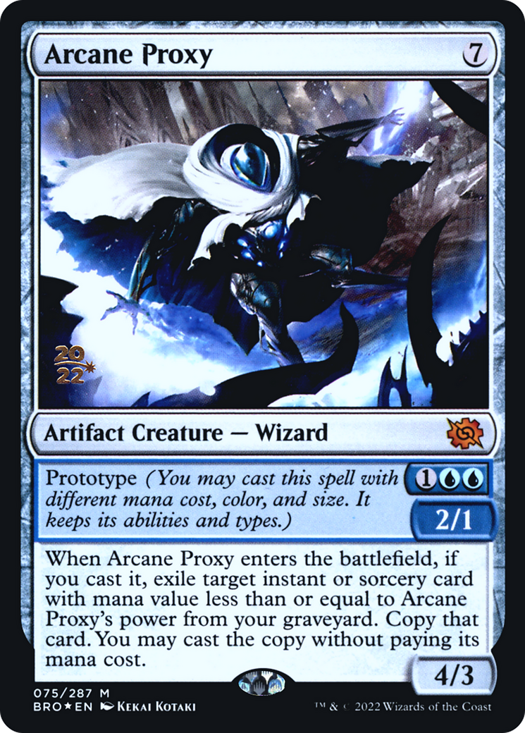 Arcane Proxy [The Brothers' War Prerelease Promos] - Trinity Hobby