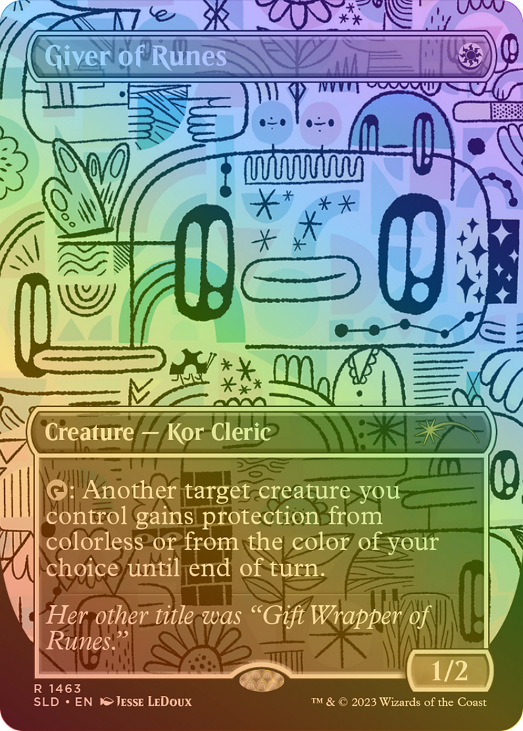Giver of Runes (Rainbow Foil) [Secret Lair Drop Series] - Trinity Hobby