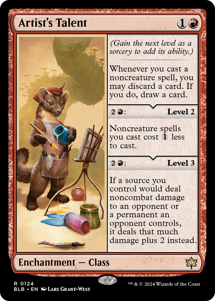 Artist's Talent [Bloomburrow] - Trinity Hobby