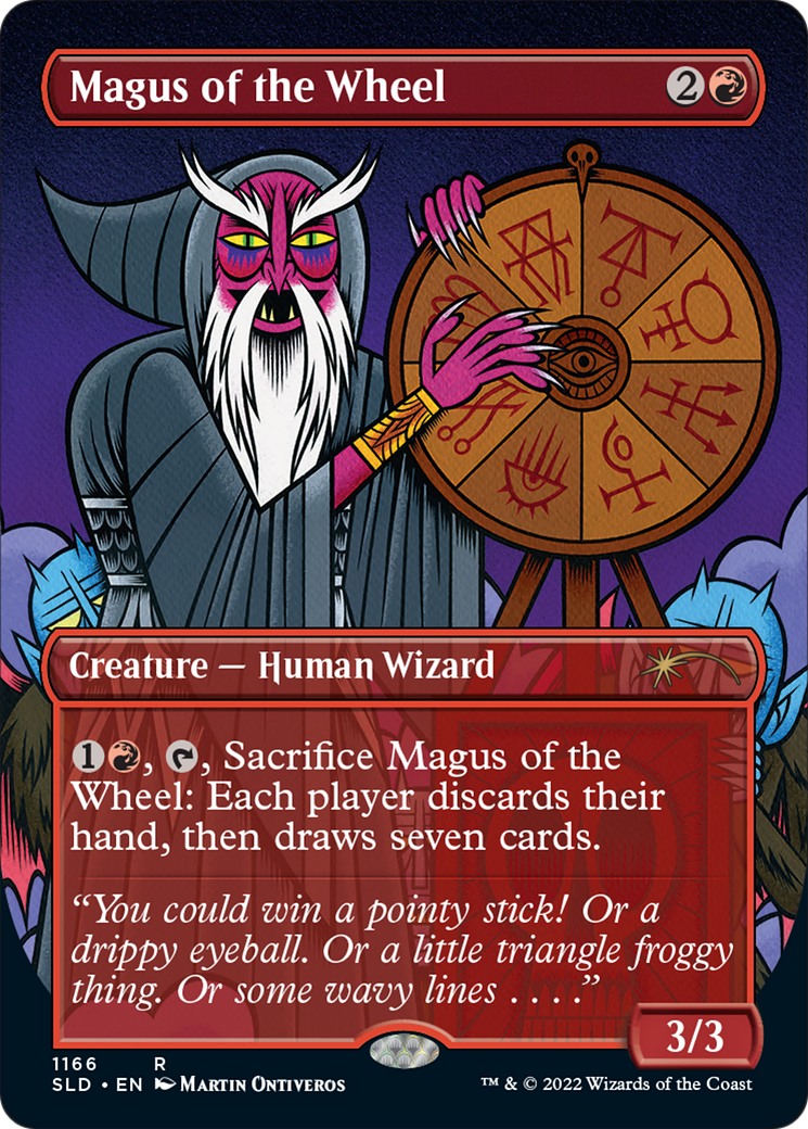 Magus of the Wheel (Borderless) [Secret Lair Drop Series] - Trinity Hobby