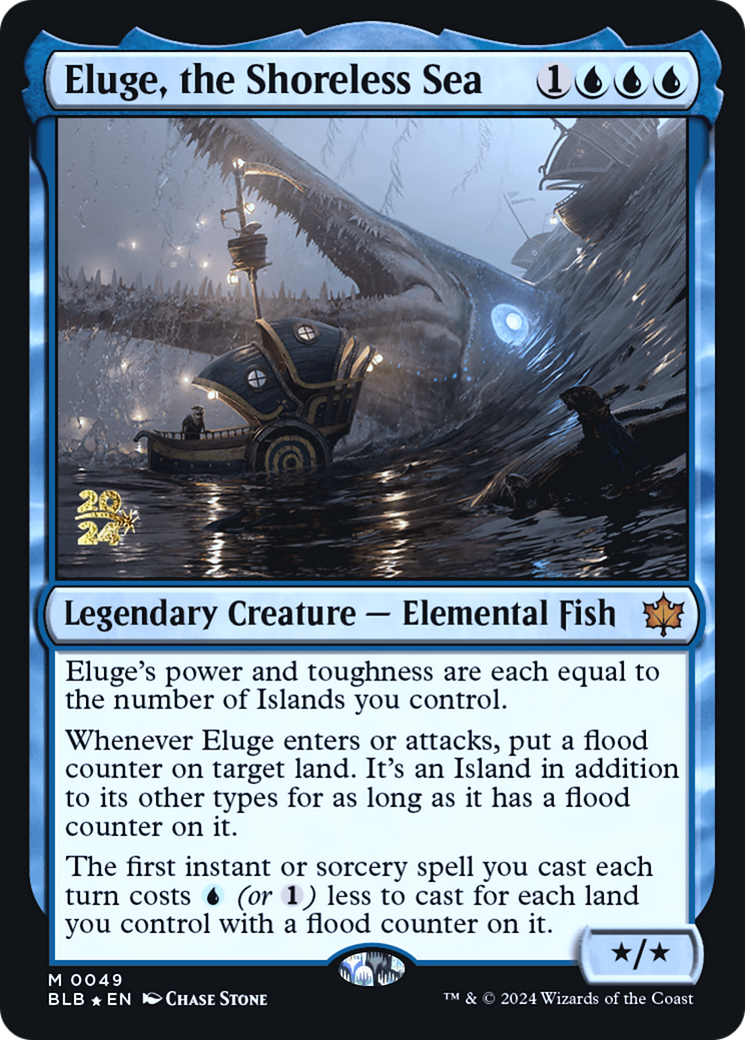 Eluge, the Shoreless Sea [Bloomburrow Prerelease Promos] - Trinity Hobby