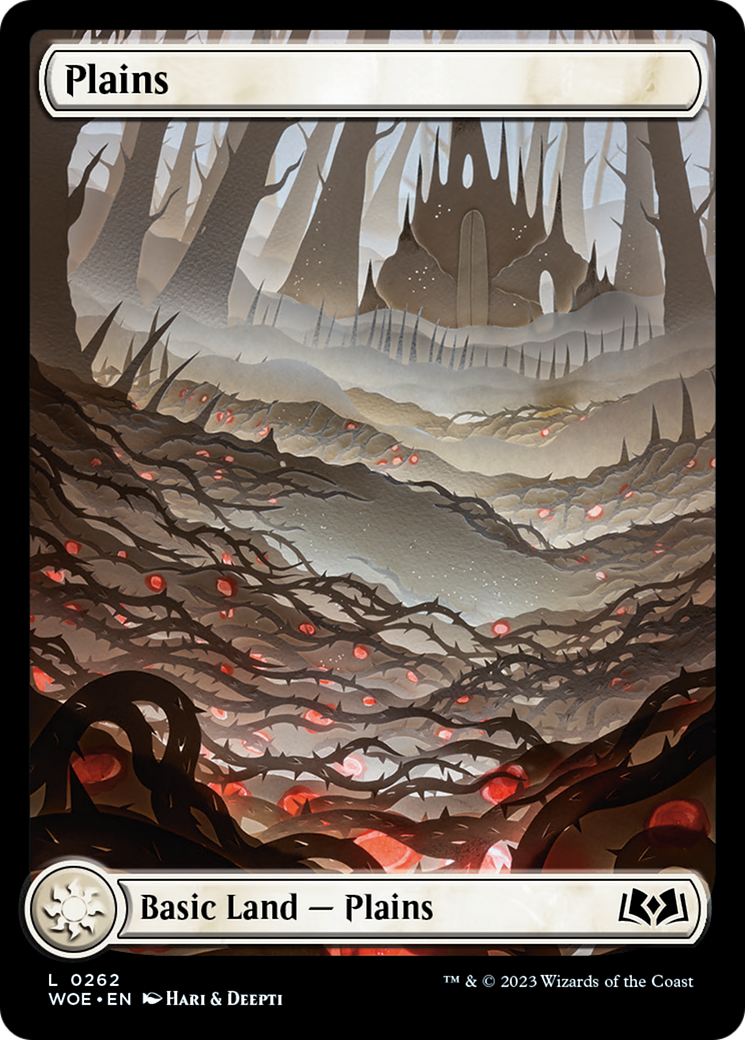 Plains (262) (Full-Art) [Wilds of Eldraine] - Trinity Hobby