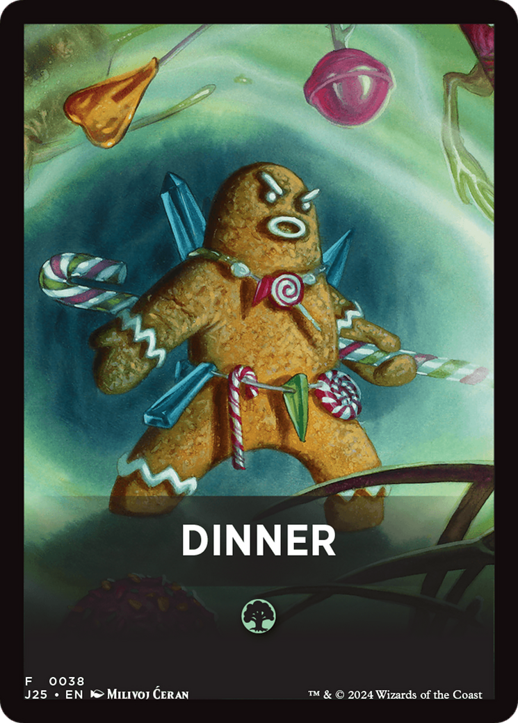 Dinner Theme Card [Foundations Jumpstart Front Cards] - Trinity Hobby