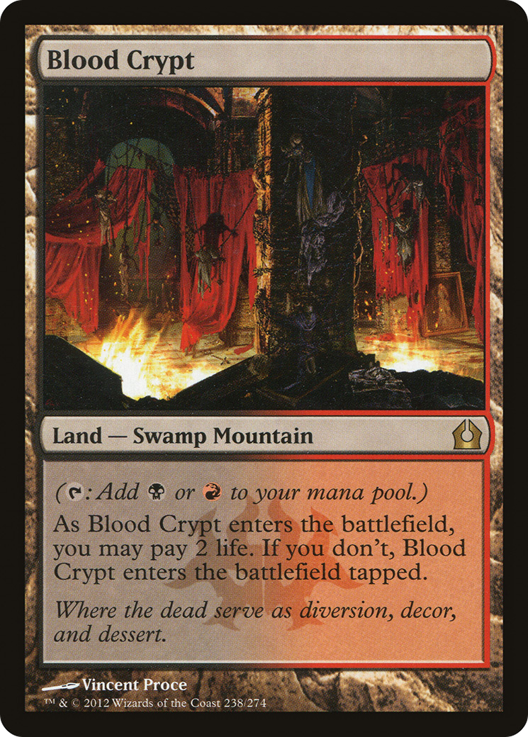 Blood Crypt [Return to Ravnica] - Trinity Hobby