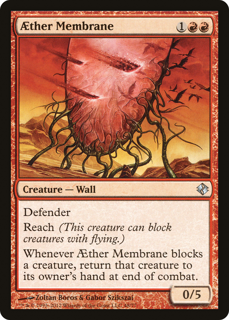 Aether Membrane [Duel Decks: Venser vs. Koth] - Trinity Hobby