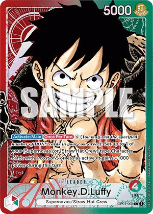 Monkey.D.Luffy (003) (Parallel) (OP01-003) - [Romance Dawn] Foil - Trinity Hobby