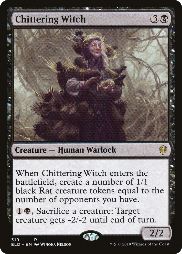Chittering Witch [Throne of Eldraine] - Trinity Hobby