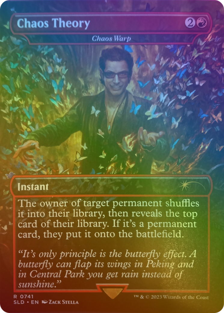 Chaos Theory - Chaos Warp (Rainbow Foil) [Secret Lair Drop Series] - Trinity Hobby