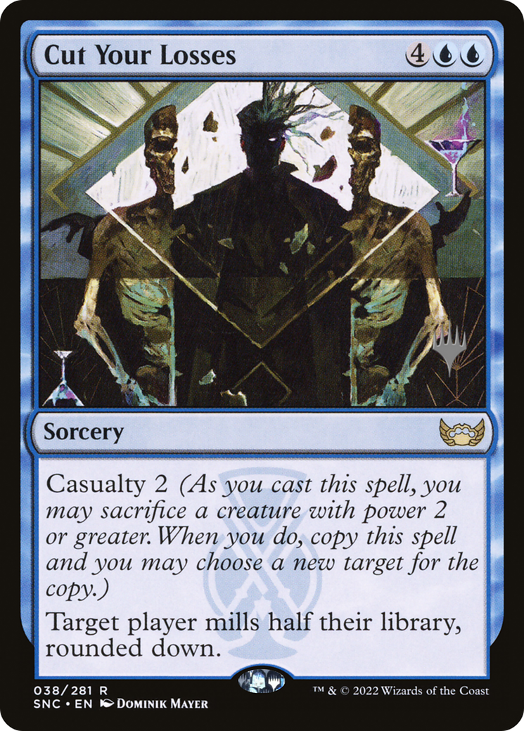 Cut Your Losses (Promo Pack) [Streets of New Capenna Promos] - Trinity Hobby
