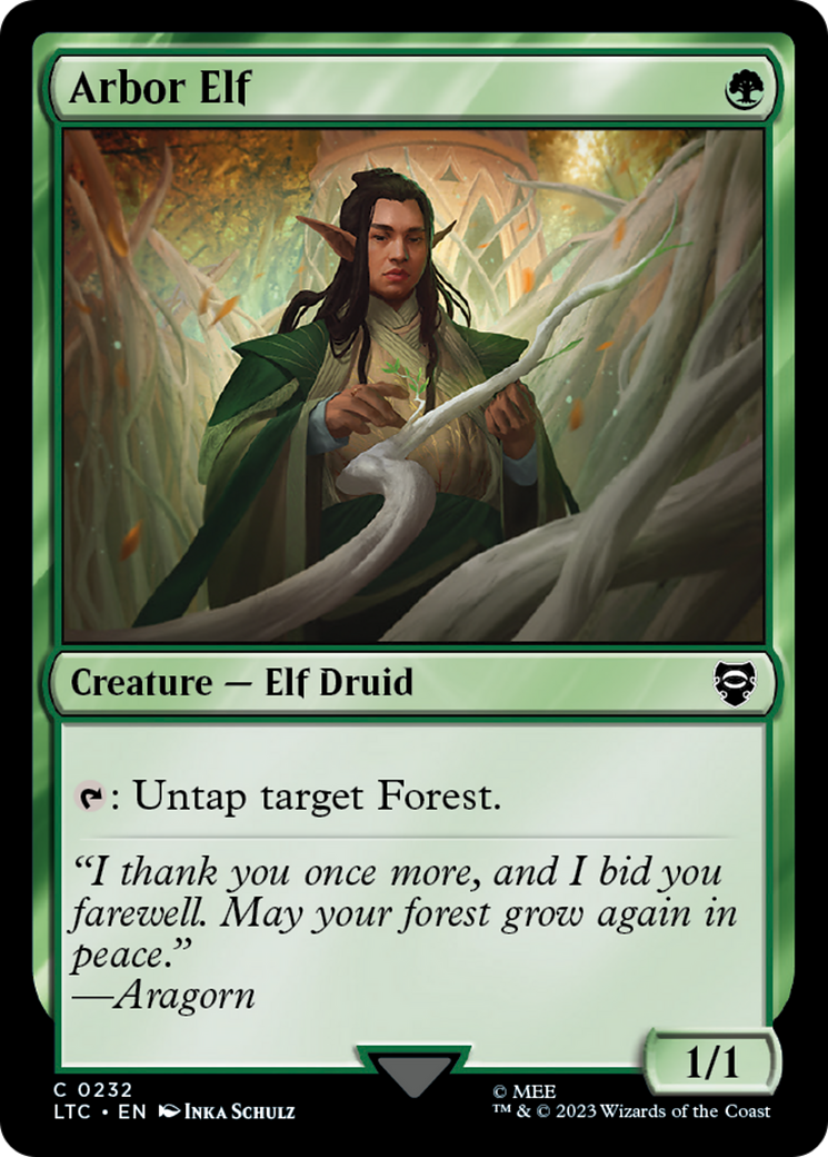 Arbor Elf [The Lord of the Rings: Tales of Middle-Earth Commander] - Trinity Hobby