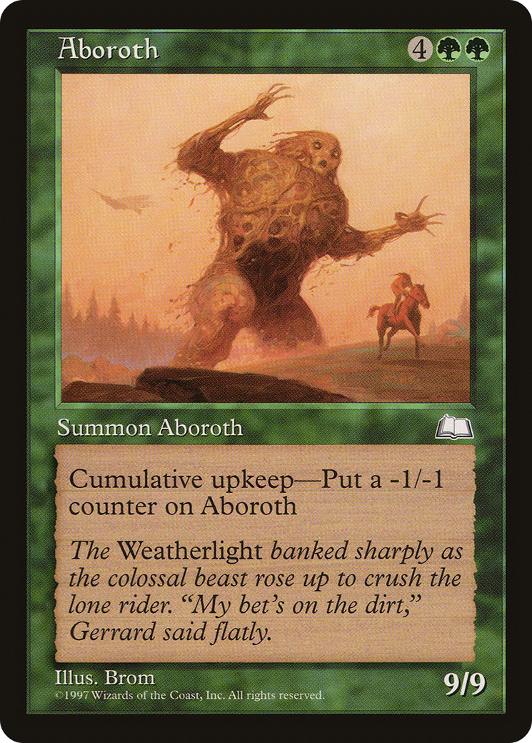 Aboroth [Weatherlight] - Trinity Hobby