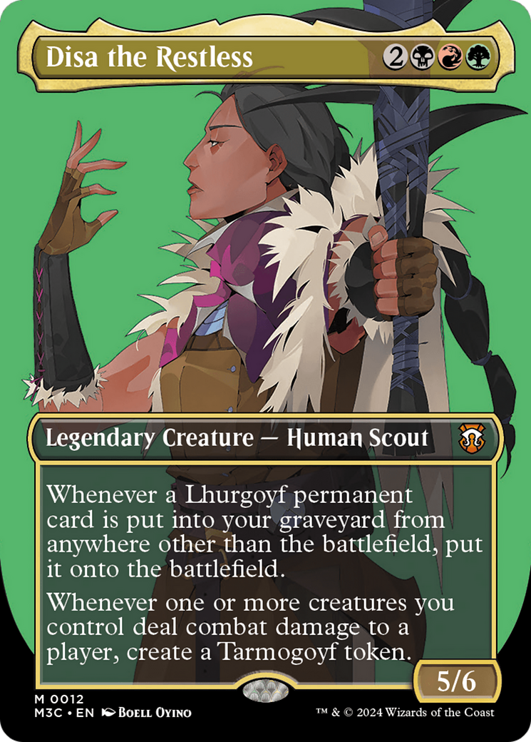 Disa the Restless (Borderless) [Modern Horizons 3 Commander] - Trinity Hobby
