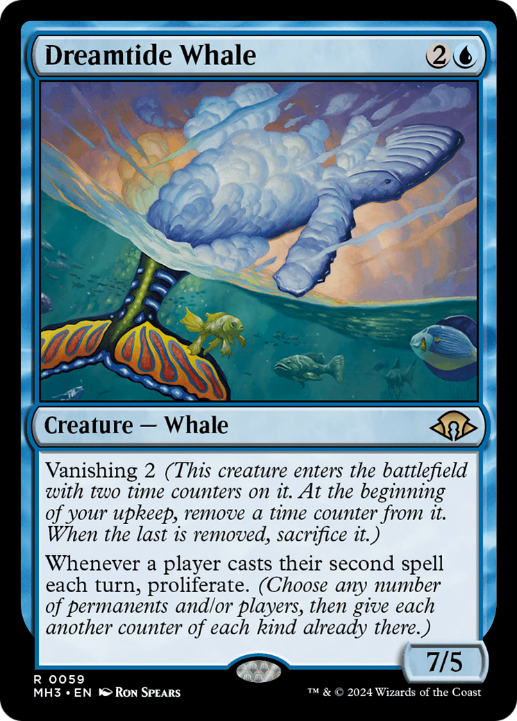 Dreamtide Whale [Modern Horizons 3] - Trinity Hobby