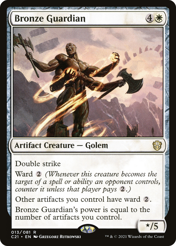 Bronze Guardian [Commander 2021] - Trinity Hobby