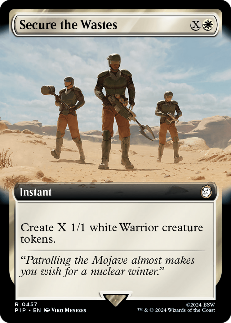 Secure the Wastes (Extended Art) [Fallout] - Trinity Hobby